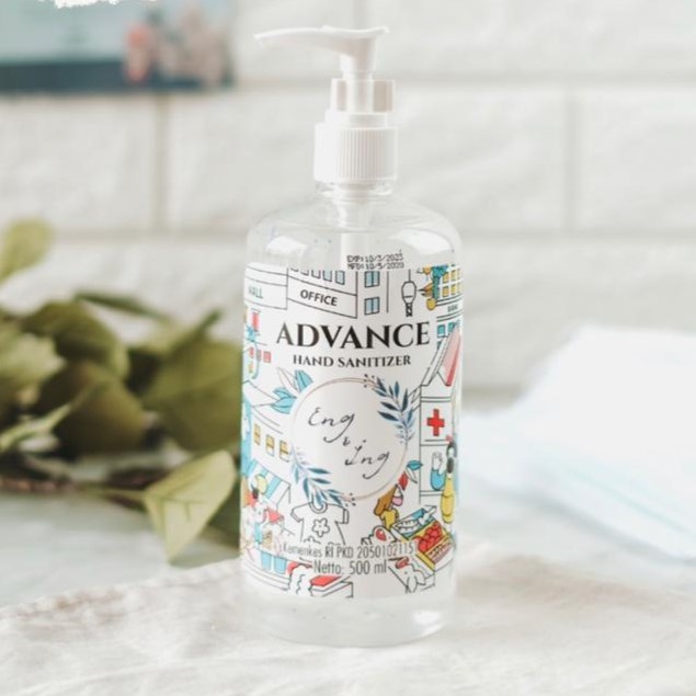 Produk Eng & Ing - Advance Hand Sanitizer-Clear Ice - 500 ml